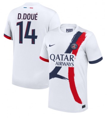 Paris Saint-Germain Desire Doue #14 Bortatröja 2024-25 Kortärmad